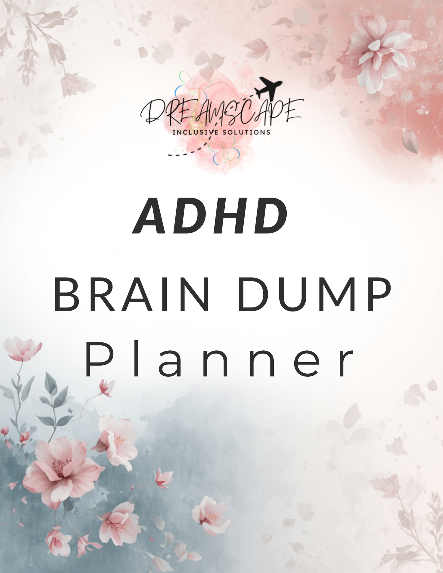 ADHD Brain Dump Planner – Neurodivergent-Friendly Printable