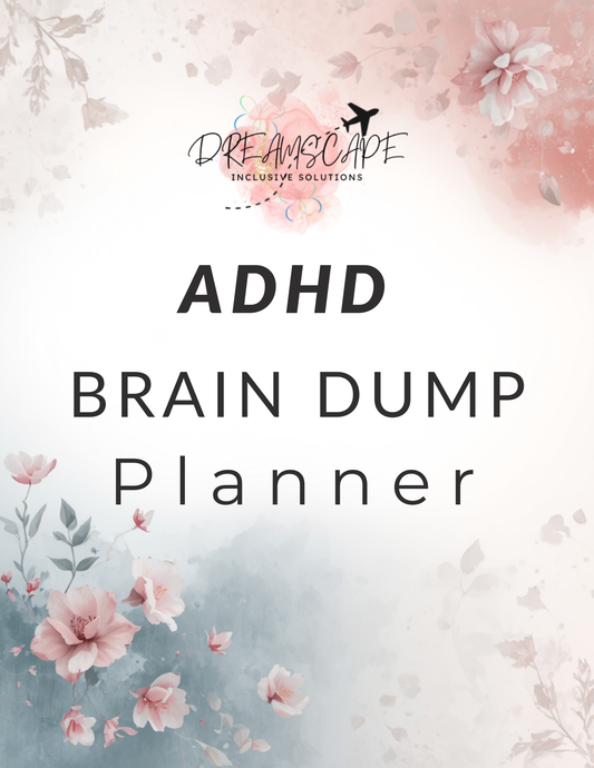 ADHD Brain Dump Planner – Neurodivergent-Friendly Printable